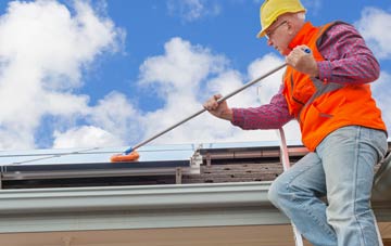 Newbarn soft wash roof cleaning